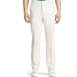 Izod Pants Trousers Classic Leg Metrix Fit Wrinkle Free 100% Cotton 36X34 NWT